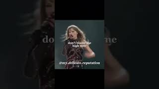 vocally challenging taylor swift songs  taylorswift trending [upl. by Ottinger367]