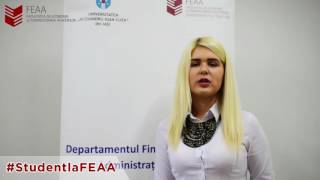 Admitere Licență FEAA 2016  Finanțe și Bănci [upl. by Ire]