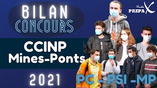 Concours CPGE 2021 Bilan Concours CCINP  Bonus pour les MP  Vos réactions [upl. by Hennessy]