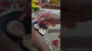 making doll with super clay [upl. by Auginahs]