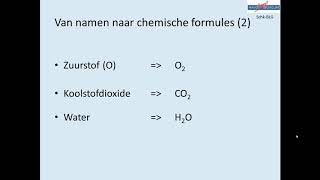 Reactievergelijking  verbranding [upl. by Dreyer]