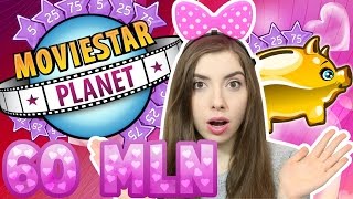 MOVIESTARPLANET 32 60 MILIONÓW FAME REKORD 😱 [upl. by Niboc]