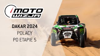 Rajd Dakar 2024  Polacy w Arabii Saudyjskiej raport po piątym etapie [upl. by Nofets246]