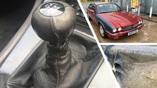 Notes from the Garage Floor  Jaguar XJR6 X300 Manual Gearbox Removal [upl. by Nilloc]