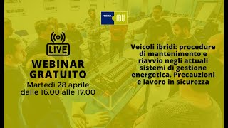 TEXA WEBINAR Veicoli ibridi Sostituzione della batteria ausiliaria nei veicoli ibridi [upl. by Dieter]