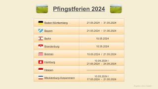 Pfingstferien 2024 [upl. by Beverlee]