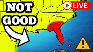 The Florida And Georgia Tornado Outbreak As It Occurred Live  242024 [upl. by Vacuva]