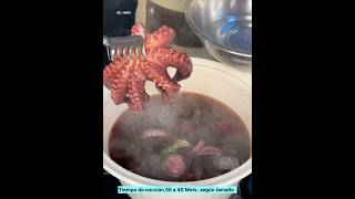 PULPO Anticuchero 2 parte 🔥👨🏽‍🍳🐙pulpos recetasfaciles yotubeshort octopus [upl. by Selbbep606]