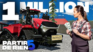 Nouveau tracteur à 1 Million    Partir De Rien Saison 5 90  Farming Simulator 22 [upl. by Aelgna]