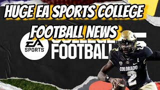 HUGE EA Sports College Football NEWS I NIL Teambuilder College Gameday and more I EA CFB 25 [upl. by Hafirahs]