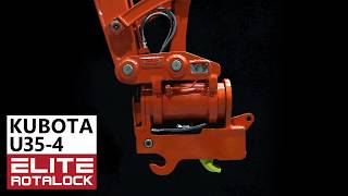 Kubota U354 Elite RotaLOCK Hitch [upl. by Klarrisa]