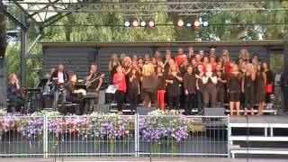 Joybells of the 90th  Hallelujah Salvation and Glory  Stockholm Gospel Choir Festival 2013 [upl. by Cirda]