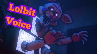 SFM FNaF UCN Lolbit Voice by Theniftytable [upl. by Pooh]