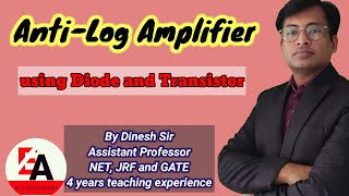 L25 Antilog Exponential Amplifier Explained Hindi [upl. by Derfniw]