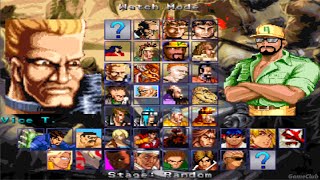 Cadillacs and Dinosaurs Fighter V2 Mugen  Character Selection Screen  Gameplay [upl. by Patric]