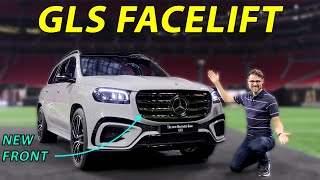 2024 Mercedes GLS facelift responds to the BMW X7 [upl. by Massab]