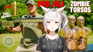 950 JDJ FAT MAC vs Zombie Torsos  Kentucky Ballistics react [upl. by Ateikan]