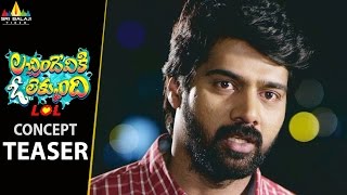 Lachimdeviki O Lekkundi Movie Concept Teaser  Naveen Chandra Lavanya Tripathi  Sri Balaji Video [upl. by Boice904]