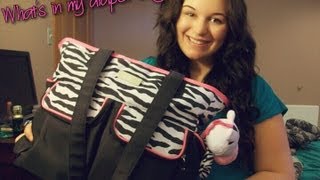 Teen Pregnancy Whats in my diaper bag HOSPITAL EDITION [upl. by Sherie]