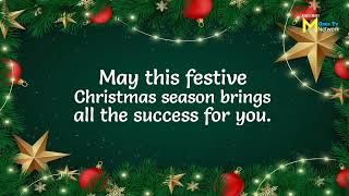 Merry Christmas WhatsApp Status Christmas Wishes We Wish You a Merry Christmas WhatsApp status 2024 [upl. by Eelrac]