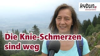 KnieSchmerzen adé  Das Wandern im kybun Schuh macht Freude [upl. by Cogn808]