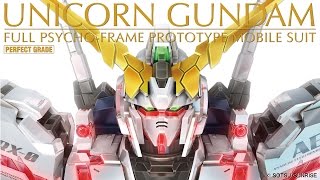 PG 160 RX0ユニコーンガンダム プロモーション用映像 [upl. by Kerwinn167]