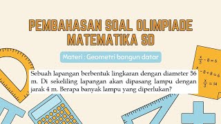 soal matematika olimpiade sd bangun datar part 6 [upl. by Aikas]