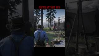 Rdr2 super Arthur mod reddeadredemption rdr2 rdr [upl. by Takeo15]