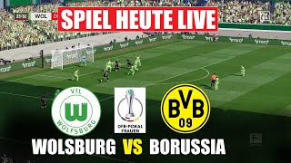 🔴 Wolfsburg vs Borussia Dortmund LIVE  DFBPokal 2024 Runde 2 [upl. by Jos]