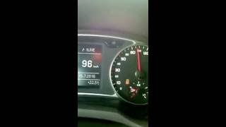 Audi A1 14 TFSI 0100 kmh acceleration  Beschleunigung [upl. by Bender921]