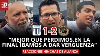 quotNO MERECEN ESTA GENTEquot Hinchas de ALIANZA LIMA enfurecidos tras perder ante CUSCO FC  De Contra [upl. by Helgeson422]