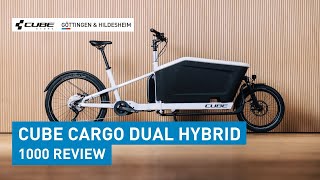 Das neue CUBE Cargo Dual Hybrid 1000 2024 Review  Dein perfektes Lastenrad 💰😍 [upl. by Mic240]