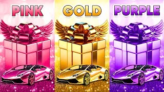 Choose Your Gift  Pink Gold or Purple 💗💛💜  How Lucky Are You 😱 chooseyourgift [upl. by Lorilee]