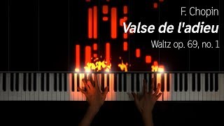 Chopin  Valse de ladieu op 69 no 1 [upl. by Analem]