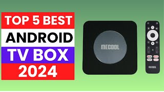 Top 5 Best Android TV box In 2024 On Aliexpress [upl. by Olnay]