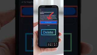 Instagram id delete kaise kare  how to delete Instagram id 2024 instagram delete shorts [upl. by Nairadal]