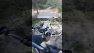 fast 12m gap🤘 shorts mtbdh jump enduro mtb mtblife dh mountainbike downhill outdoors [upl. by Anayit]