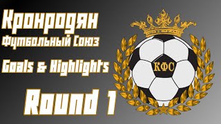 Round 1 Goals amp Highlights  Kronrodyan Premier League 202425 [upl. by Zadack615]