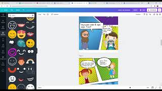 TUTORIAL MEMBUAT KOMIK PEMBELAJARAN DENGAN CANVA [upl. by Maxi]