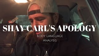 Body Language Shay Carl Caught Cheating RE im sorry [upl. by Attennhoj]