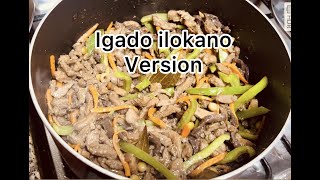 Igado ala ilocandia  igado ilokano style [upl. by Enialed]