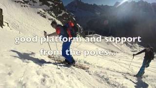 McNab Snowboarding  Splitboarding tutorial  how to kickturn on a Splitboard [upl. by Erreipnaej]