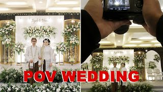 POV WEDDING  Motret Pernikahan Adat Jawa  Sony A7II  Iluxia Photo [upl. by Ayikin]