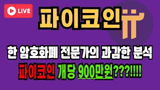 파이코인 상장시 개당 900만원 이게 말이되나 파이코인 pi코인 파이호재 [upl. by Nnairol]