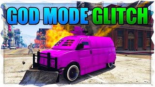 Gta Online God Mode Van Glitch for Playstation VERY EASY [upl. by Nguyen774]