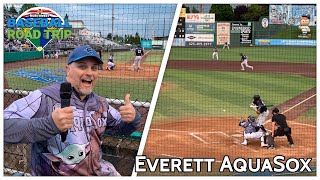 Everett AquaSox Northwest Baseball Game 4 [upl. by Eecak]