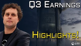 Rocket Lab Q3 Earnings Highlights [upl. by Nalced]