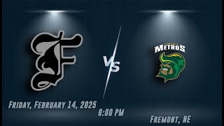 Fremont Flyers Hockey Varsity vs Omaha Jr Lancers Fri Feb 14 2025  6pm [upl. by Drauode]