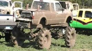 Monster 4X4 Ford Ranger BarnYard Bogger Mega Truck [upl. by Goines908]