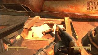 Red Glare Flare Gun amp Laser Warhead Detonator Location Fallout NV Lonesome Road HD 1080p [upl. by Elleret]